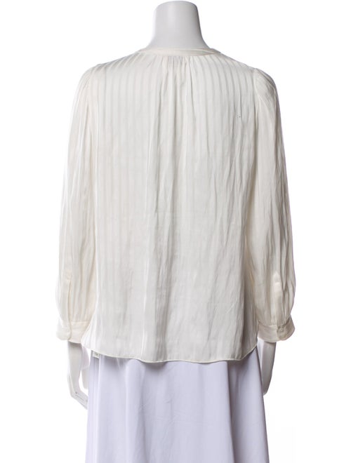 Zadig & Voltaire Crew Neck Three-Quarter Sleeve Blouse