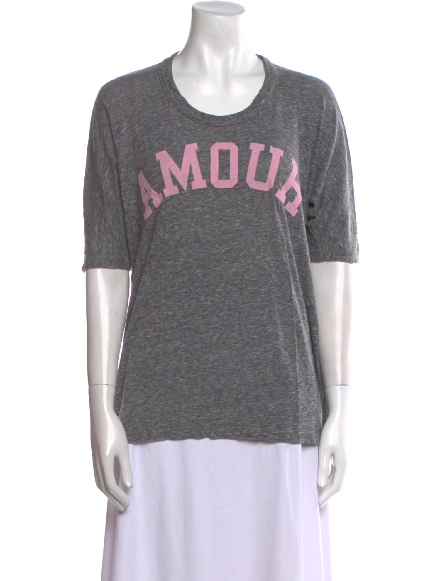 Zadig & Voltaire Graphic Print Crew Neck T-Shirt