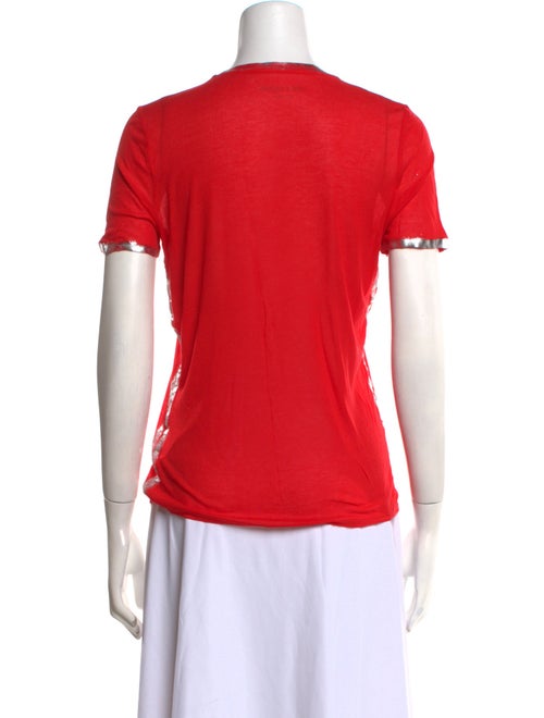 Zadig & Voltaire V-Neck Short Sleeve T-Shirt