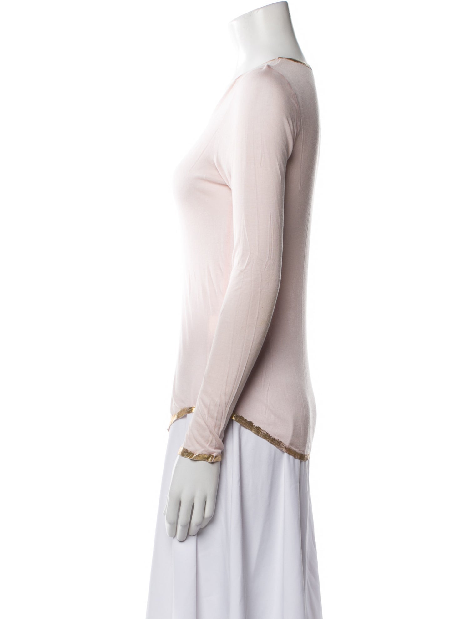 Zadig & Voltaire V-Neck Long Sleeve Top