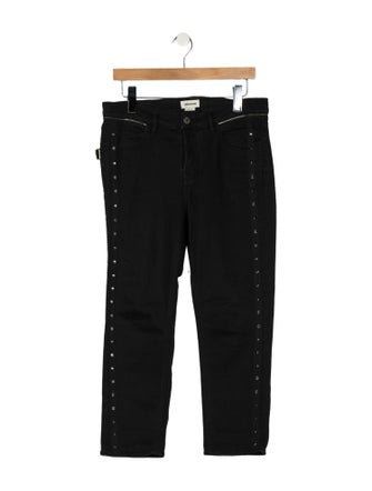 Zadig & Voltaire Mid-Rise Straight Leg Jeans