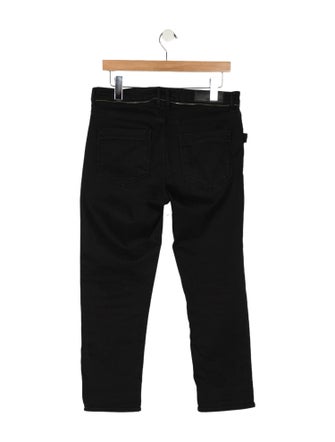 Zadig & Voltaire Mid-Rise Straight Leg Jeans