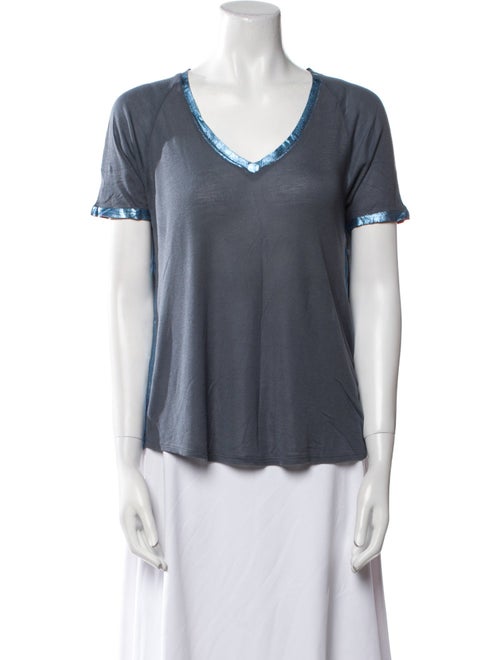 Zadig & Voltaire V-Neck Short Sleeve T-Shirt