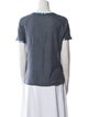 Zadig & Voltaire V-Neck Short Sleeve T-Shirt
