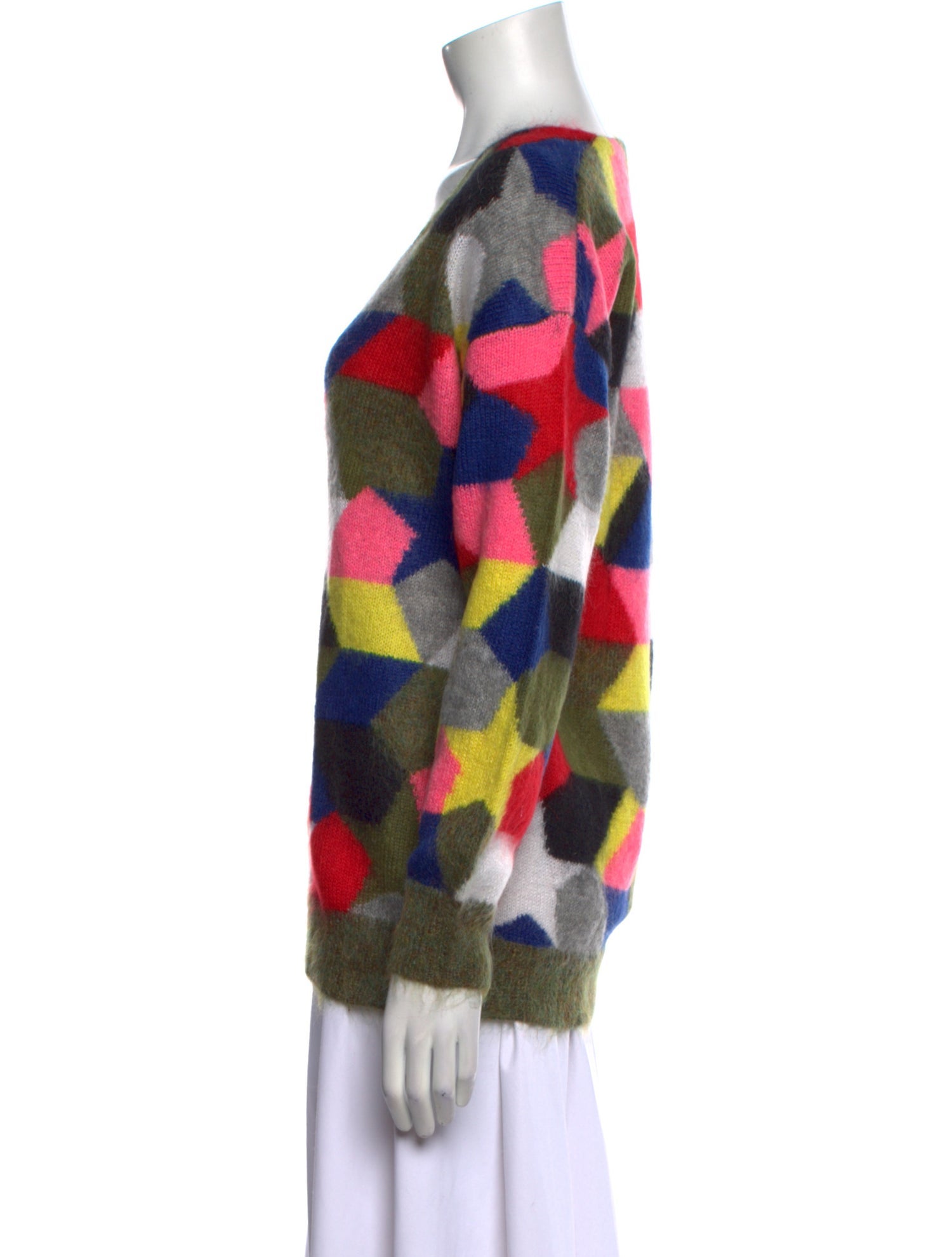 Zadig & Voltaire Printed V-Neck Sweater