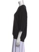 Zadig & Voltaire Scoop Neck Three-Quarter Sleeve Sweatshirt