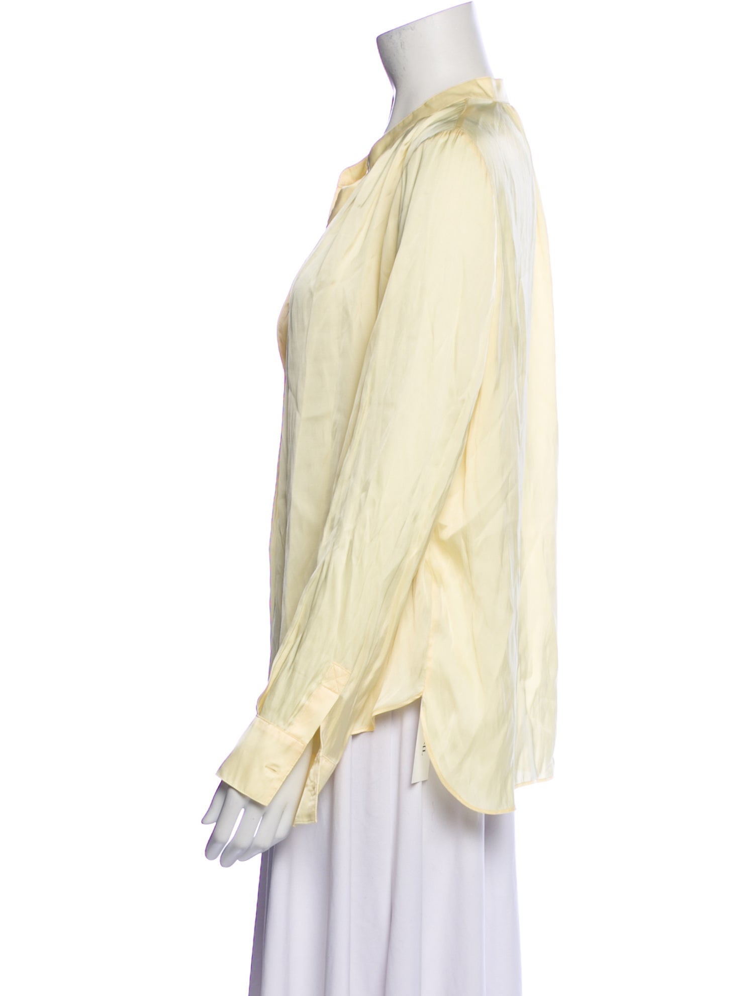 Zadig & Voltaire V-Neck Long Sleeve Blouse