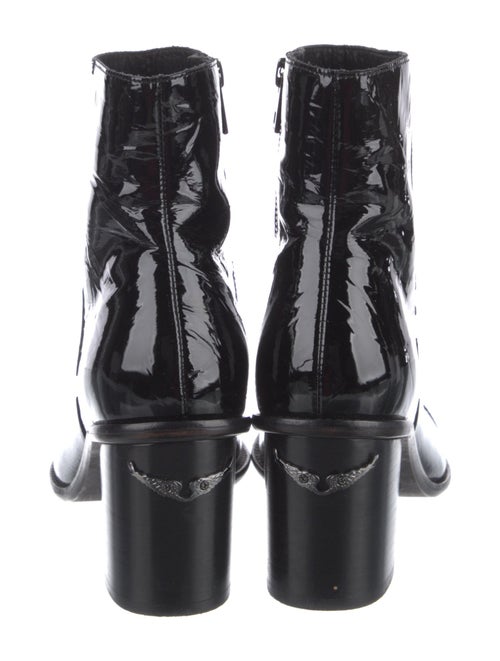 Zadig & Voltaire Patent Leather Boots