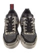 Zadig & Voltaire Leather Animal Print Sneakers
