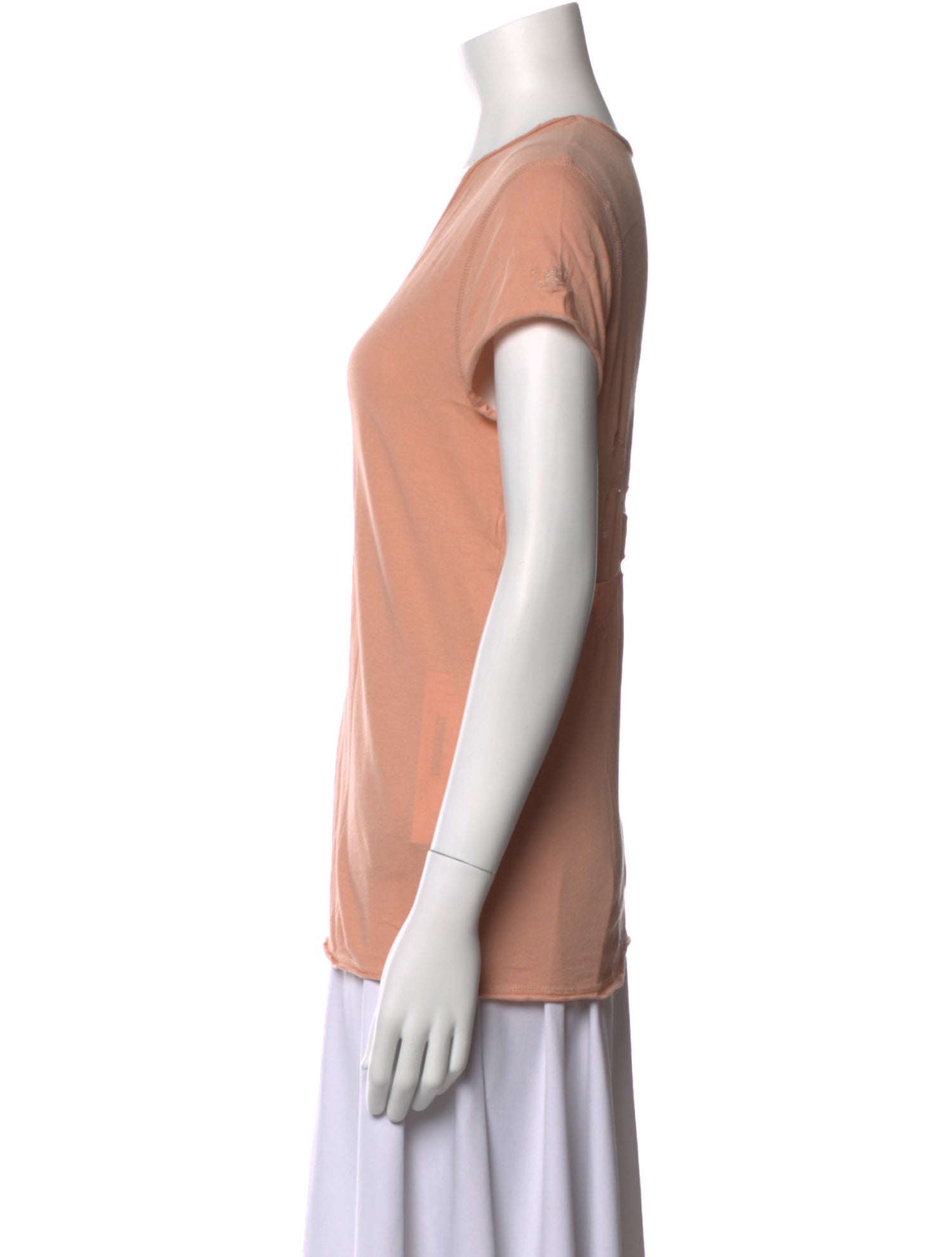 Zadig & Voltaire V-Neck Short Sleeve T-Shirt