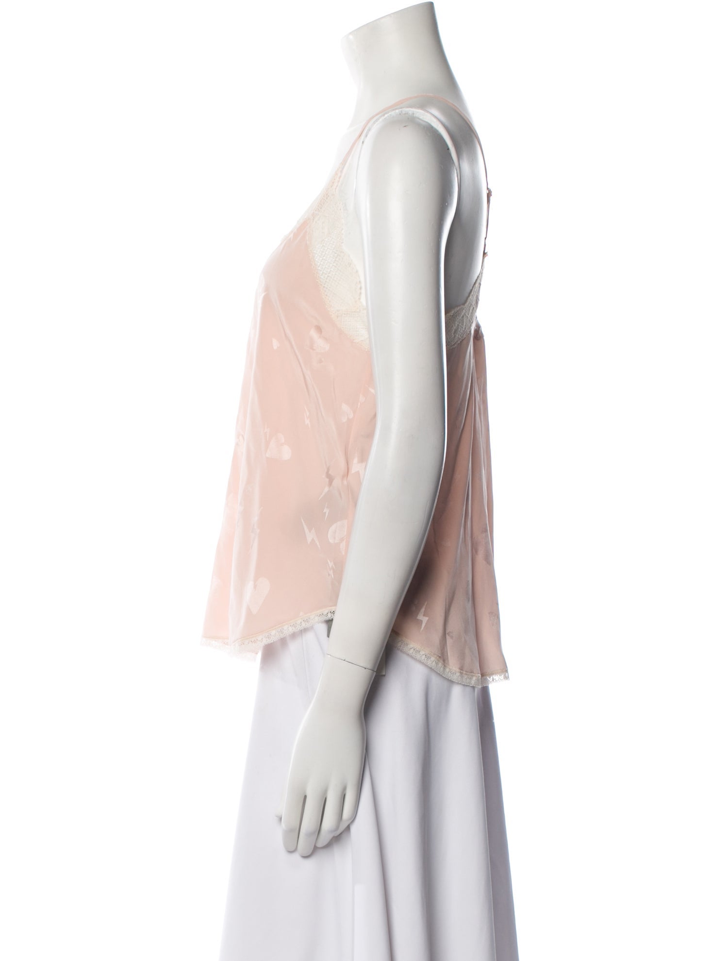 Zadig & Voltaire Silk V-Neck Top