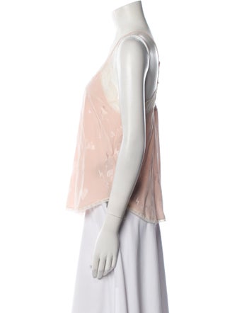 Zadig & Voltaire Silk V-Neck Top