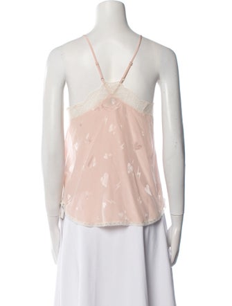 Zadig & Voltaire Silk V-Neck Top