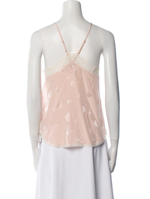 Zadig & Voltaire Silk V-Neck Top