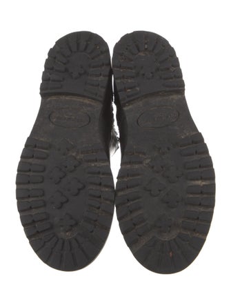 Zadig & Voltaire Leather Combat Boots