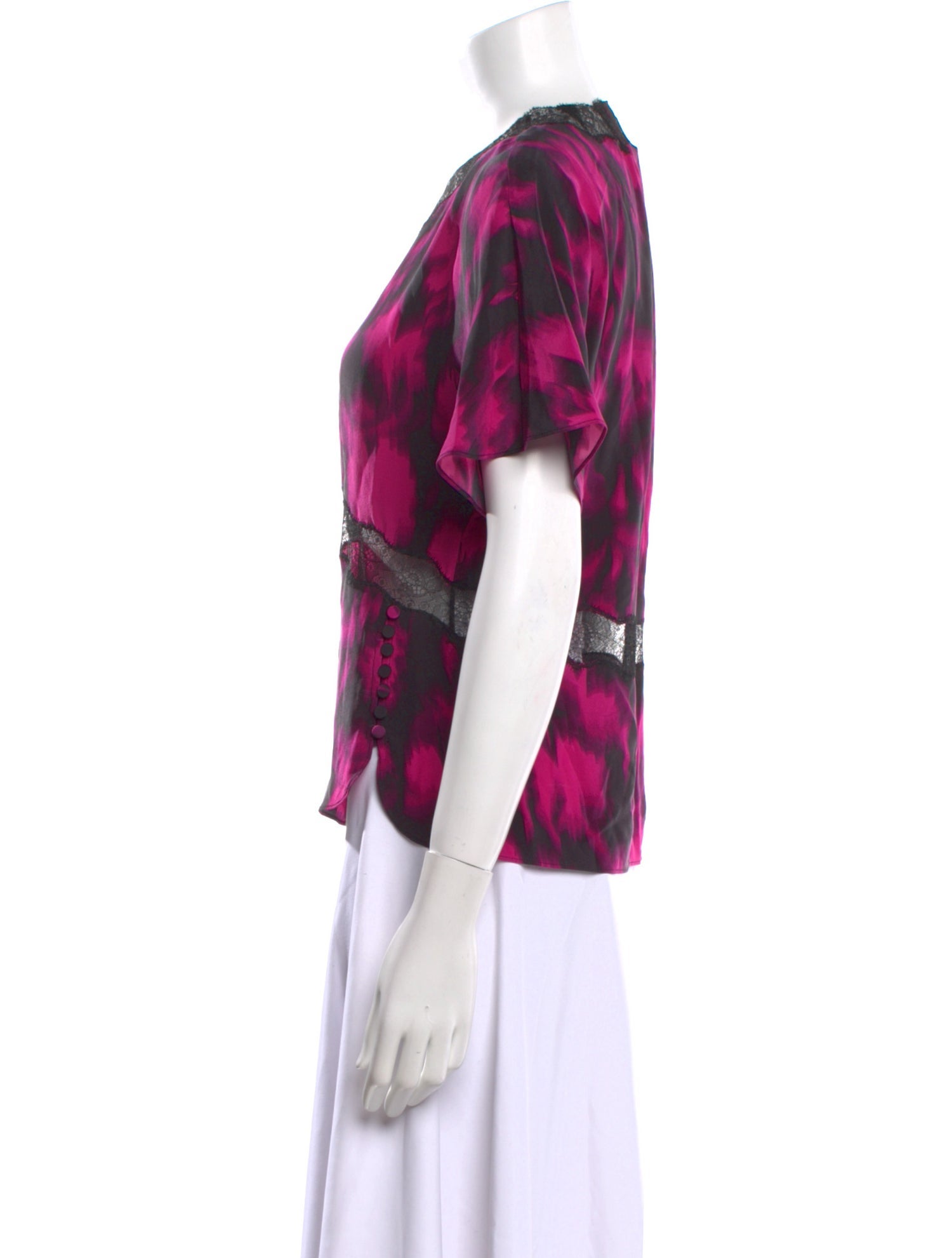 Zadig & Voltaire Silk Printed Blouse