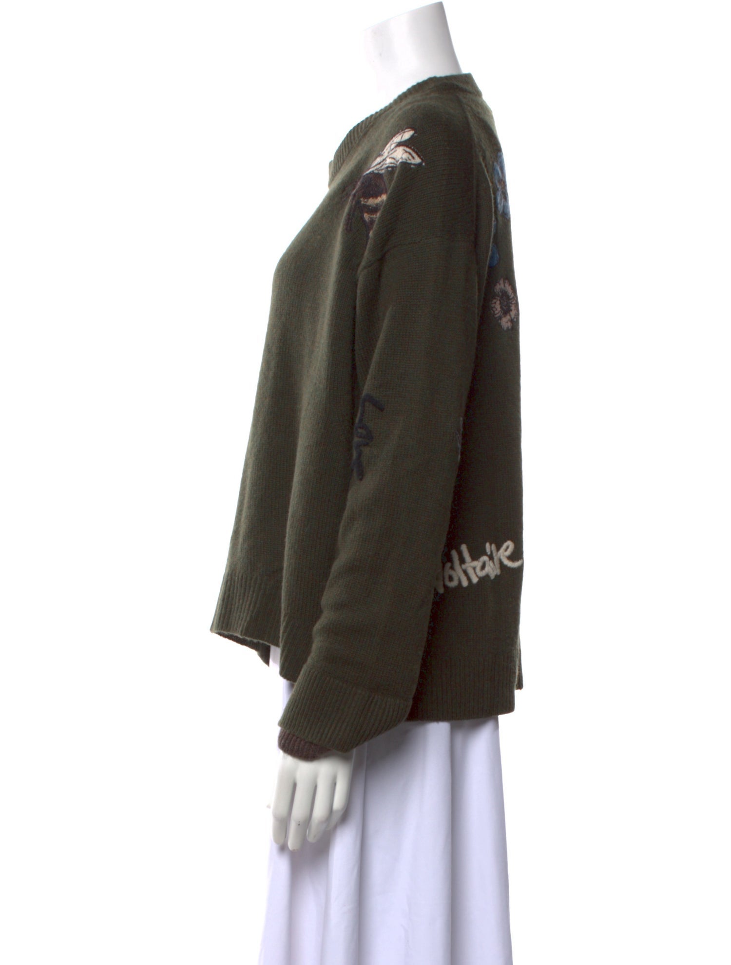 Zadig & Voltaire Cashmere Printed Sweater