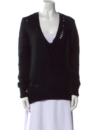 Zadig & Voltaire Merino Wool V-Neck Sweater