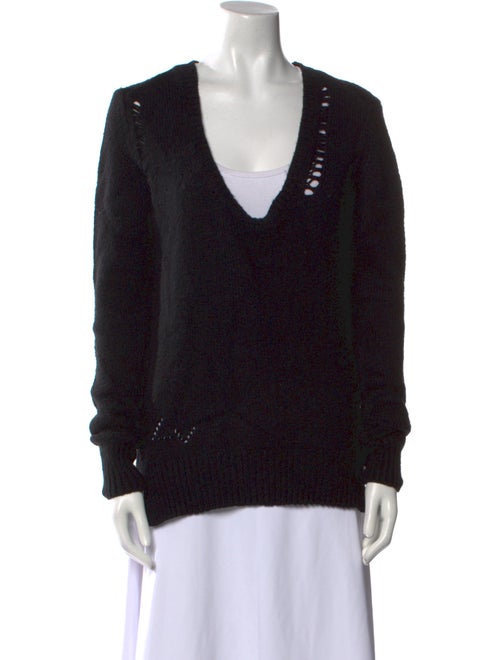 Zadig & Voltaire Merino Wool V-Neck Sweater