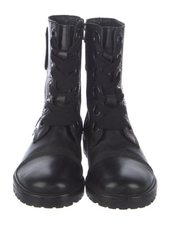 Zadig & Voltaire Leather Combat Boots