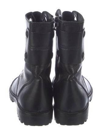 Zadig & Voltaire Leather Combat Boots