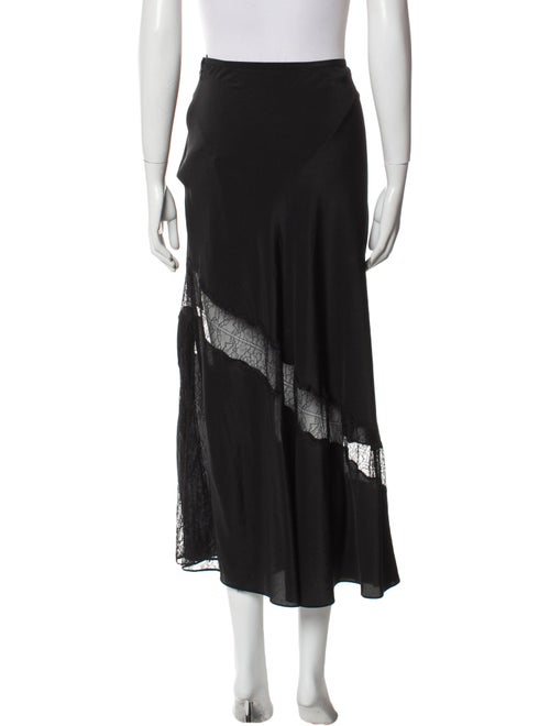 Zadig & Voltaire Silk Midi Length Skirt