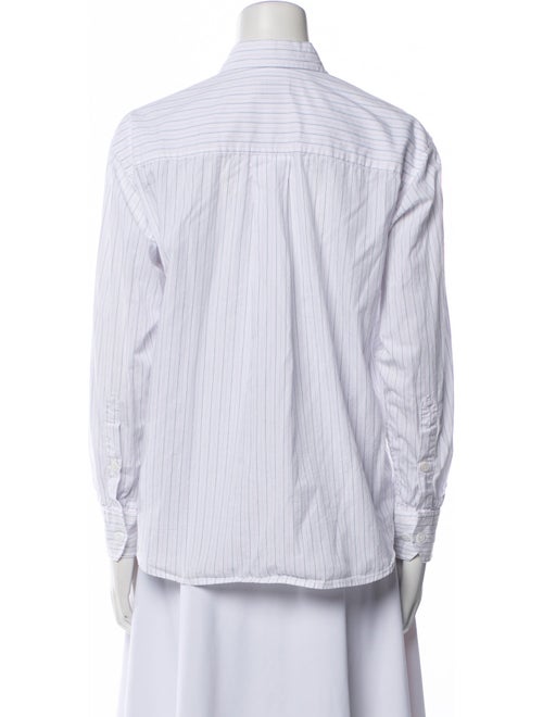Zadig & Voltaire Striped Long Sleeve Button-Up Top