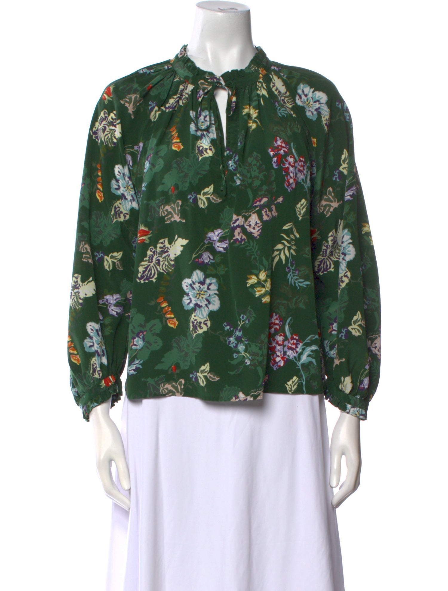 Zadig & Voltaire Silk Floral Print Blouse