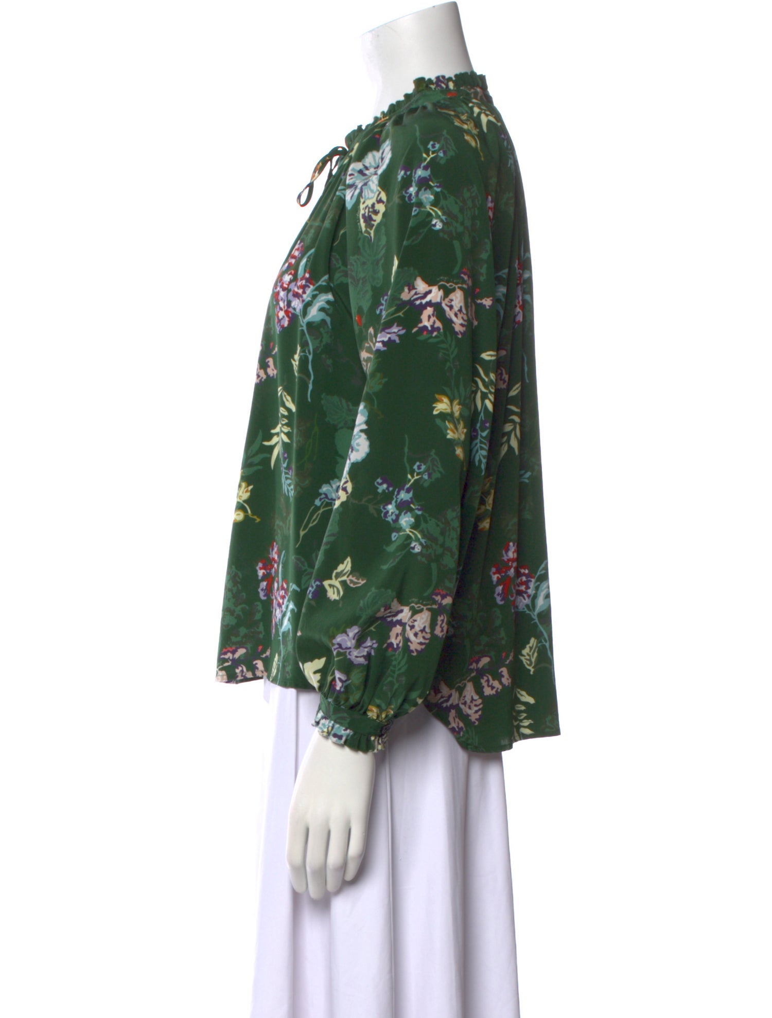 Zadig & Voltaire Silk Floral Print Blouse