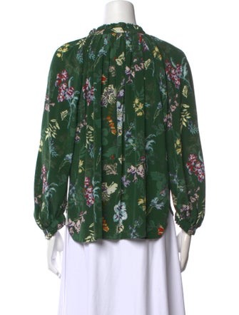 Zadig & Voltaire Silk Floral Print Blouse