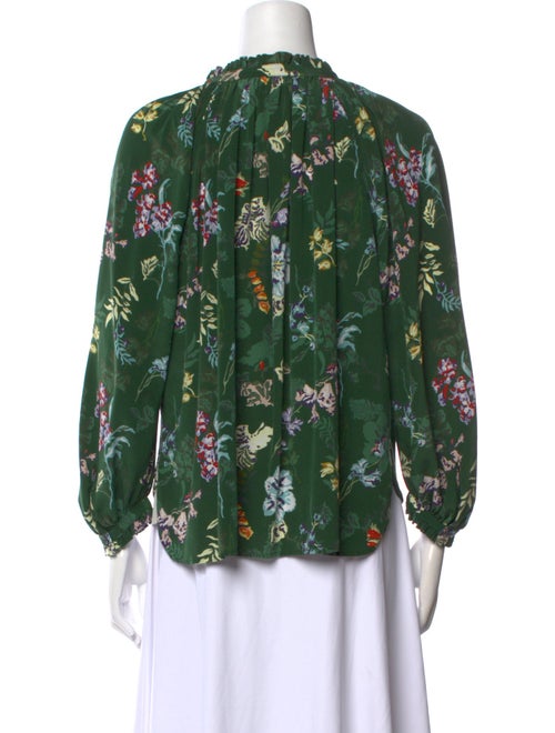 Zadig & Voltaire Silk Floral Print Blouse
