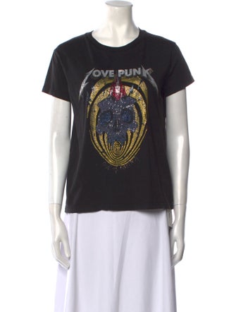 Zadig & Voltaire Graphic Print Crew Neck T-Shirt