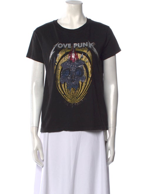 Zadig & Voltaire Graphic Print Crew Neck T-Shirt