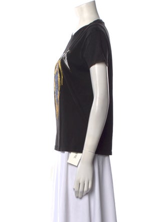 Zadig & Voltaire Graphic Print Crew Neck T-Shirt