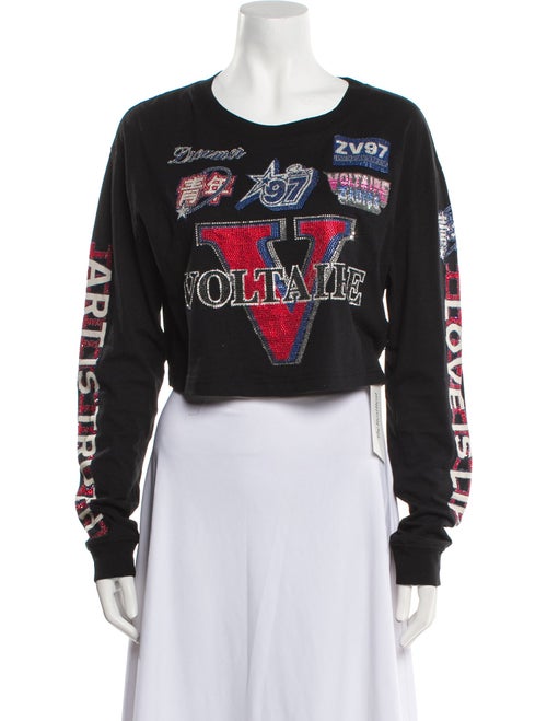 Zadig & Voltaire Graphic Print Crew Neck Sweatshirt