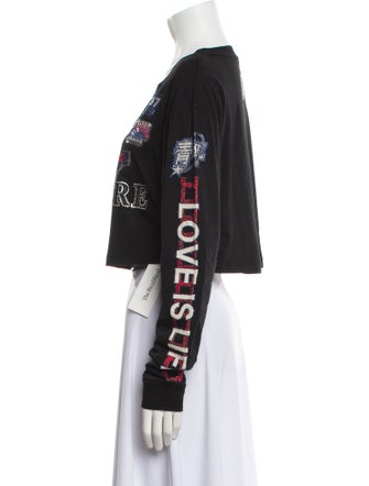 Zadig & Voltaire Graphic Print Crew Neck Sweatshirt