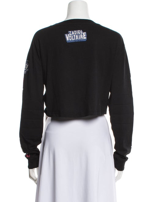 Zadig & Voltaire Graphic Print Crew Neck Sweatshirt