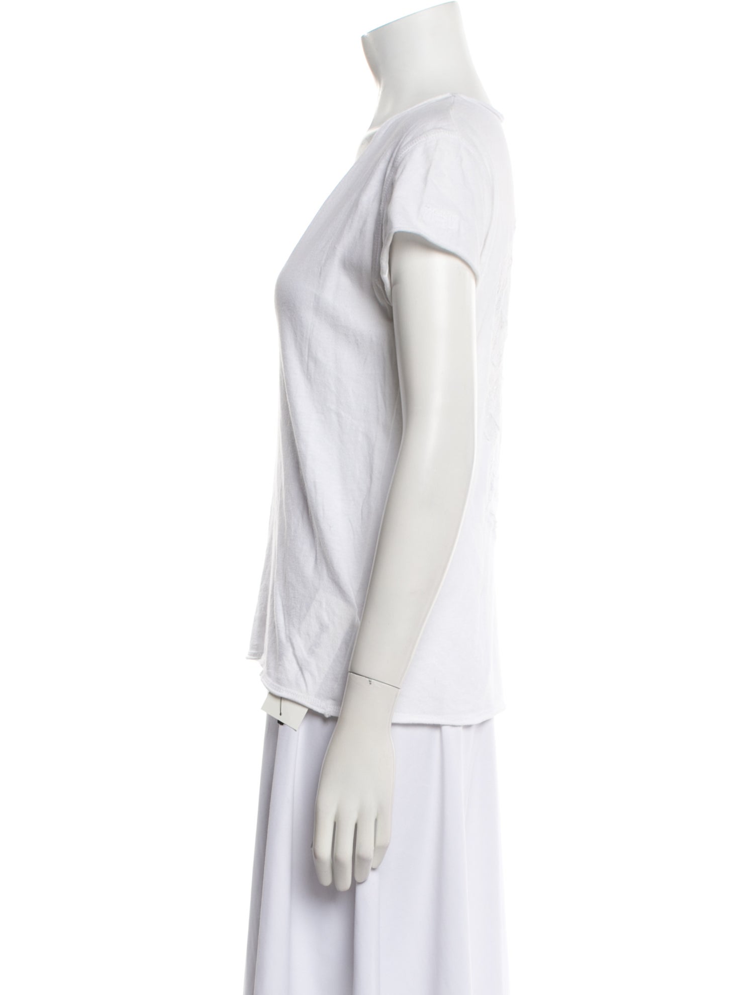 Zadig & Voltaire V-Neck Short Sleeve T-Shirt