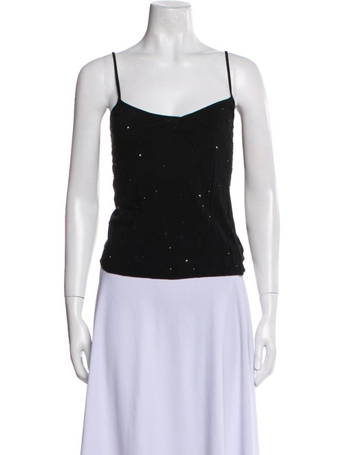 Zadig & Voltaire Square Neckline Sleeveless Top