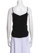 Zadig & Voltaire Square Neckline Sleeveless Top