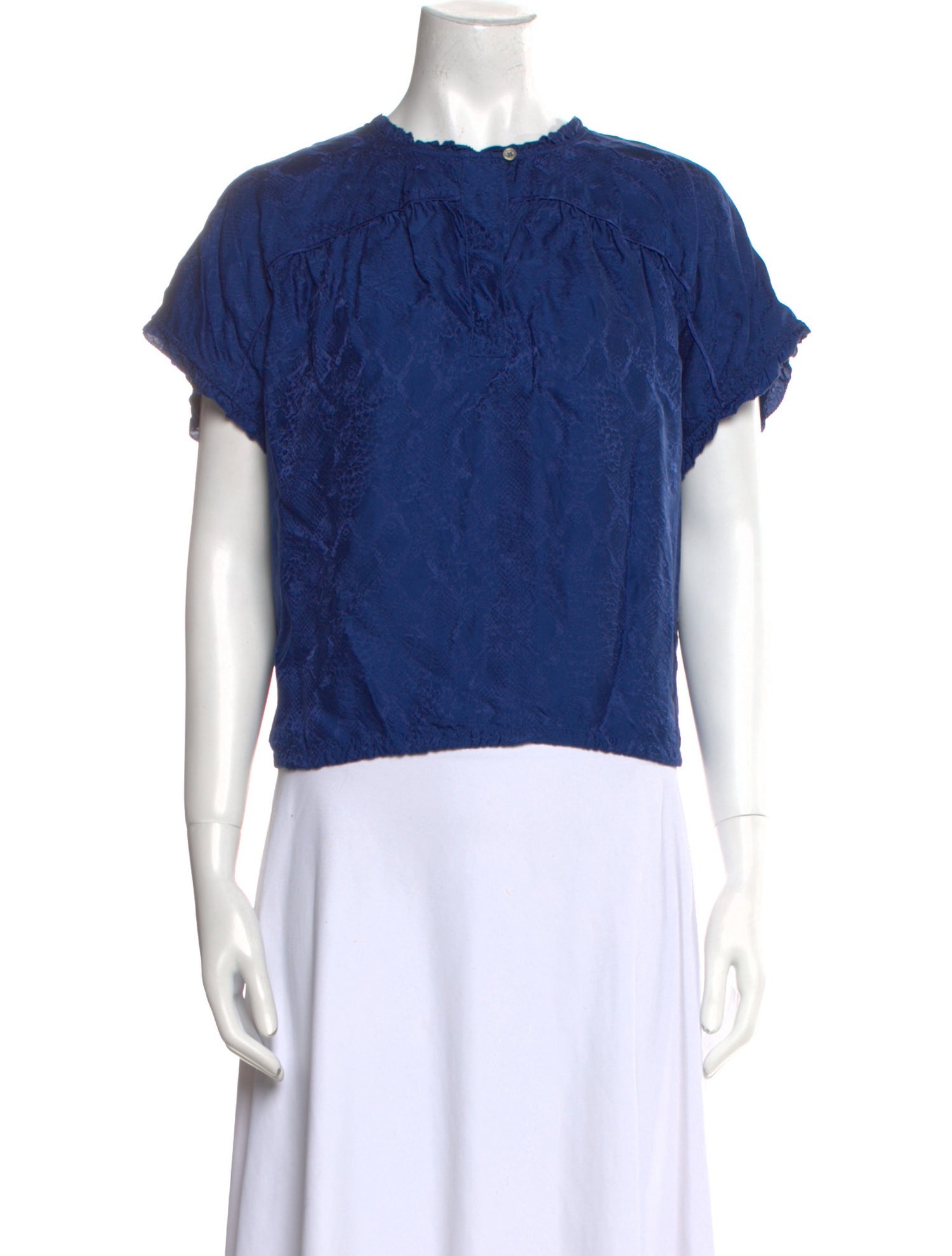 Zadig & Voltaire Silk Crew Neck Blouse