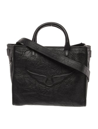 Zadig & Voltaire Leather Messenger Bag
