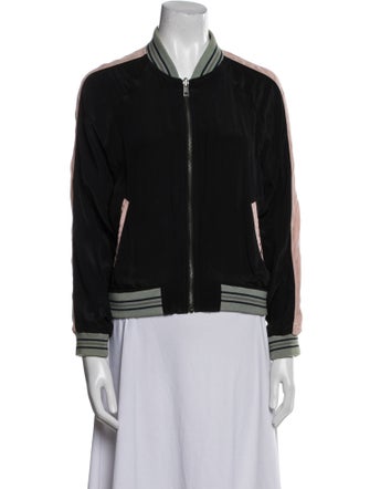 Zadig & Voltaire Silk Bomber Jacket