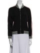 Zadig & Voltaire Silk Bomber Jacket