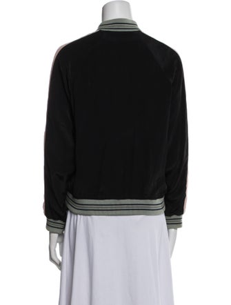 Zadig & Voltaire Silk Bomber Jacket