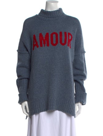 Zadig & Voltaire Wool Graphic Print Sweater