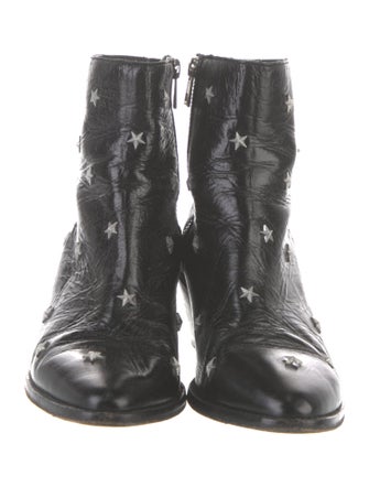 Zadig & Voltaire Leather Combat Boots
