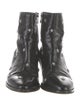 Zadig & Voltaire Leather Combat Boots