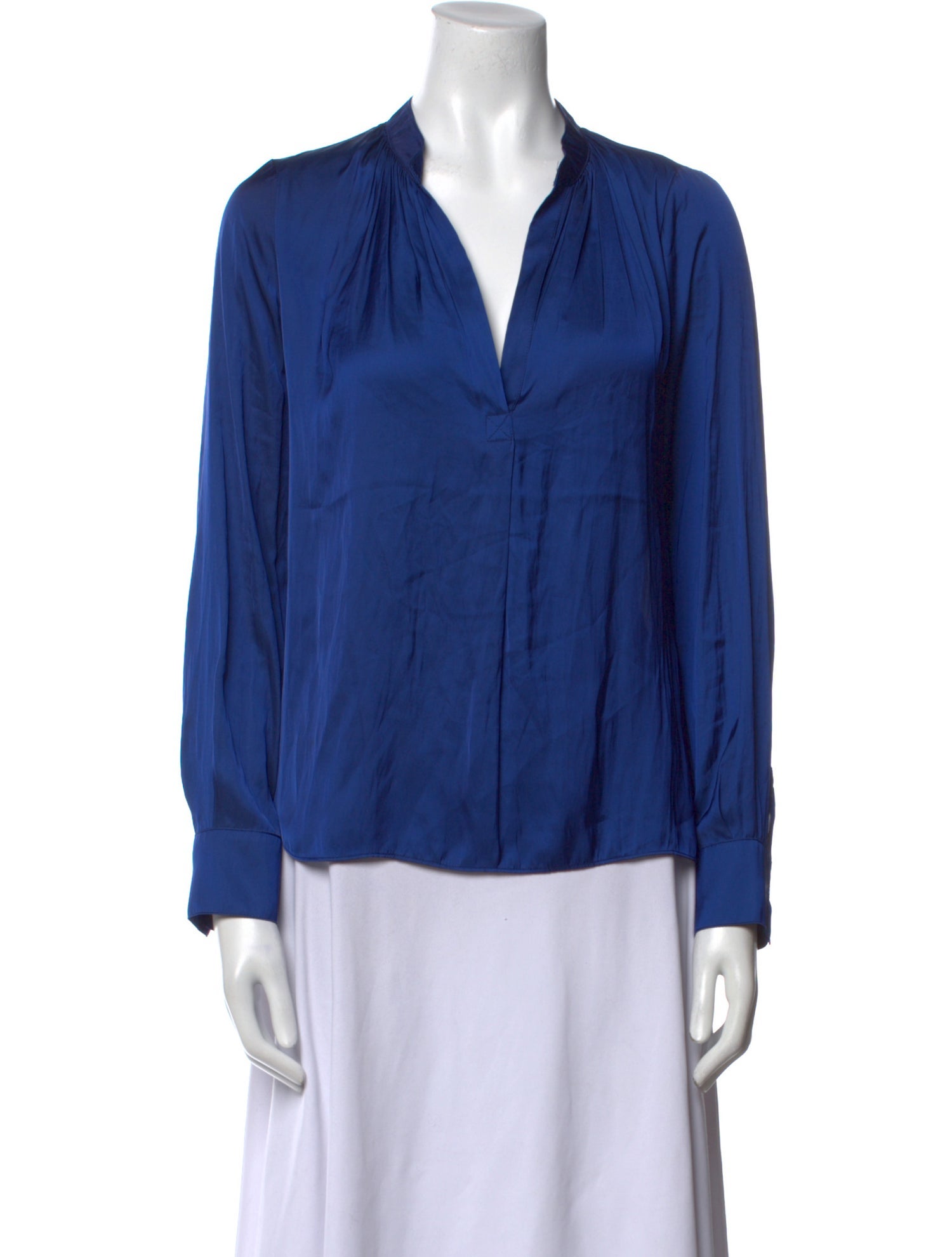 Zadig & Voltaire V-Neck Long Sleeve Blouse