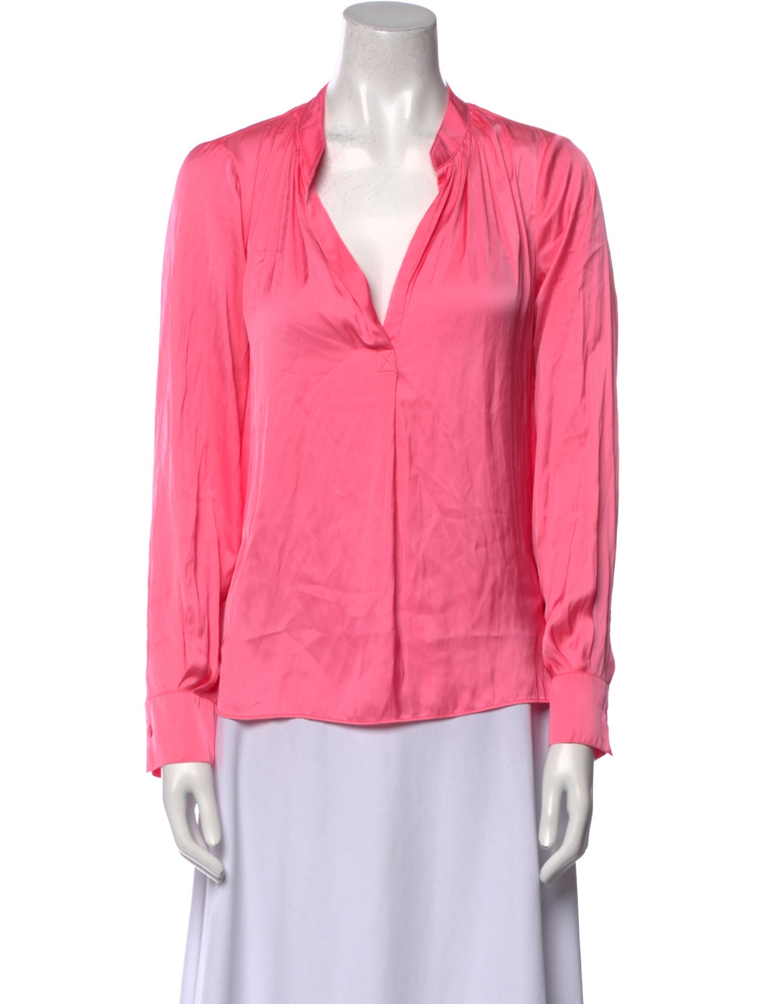 Zadig & Voltaire V-Neck Long Sleeve Blouse w/ Tags